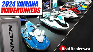 2024 Yamaha Waverunners lineup at The Toronto International Boat Show [upl. by Nolra]