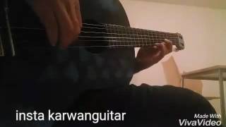 Homar dzay chandin garam la sharan cover guitar [upl. by Ulphia]