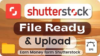 How to ready file for shutterstock  Shutterstock Upload Process  Shutterstock File Ready [upl. by Alistair143]