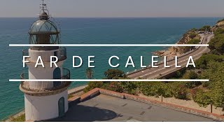 4K FARO de CALELLA  CINEMATIC DRONE  DJI AIR 3 [upl. by Nolad]