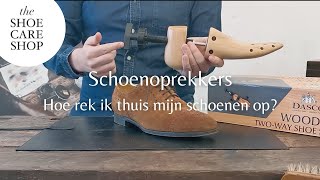 Hoe rek je je schoenen op [upl. by Anneirda]