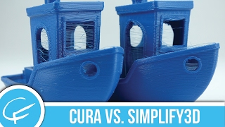 Cura Vs Simplify3D A Slicer Comparison with 3DBenchy [upl. by Jolenta504]