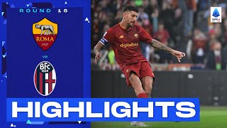 RomaBologna 10  Pellegrini seals narrow win for Roma  Goal amp Highlights  Serie A 202223 [upl. by Straub]