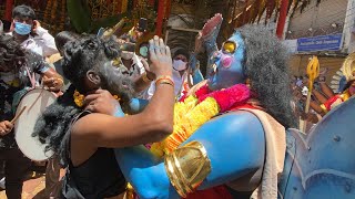 Kalika Dance at Bonalu jathara  Kali Mata Dance at Hyderabad Bonalu festival  Telangana  India [upl. by Nahtanohj]