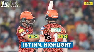 PBKS vs SRH Highlights 1st Innings Punjab Kings Need 183 Runs To Win Against Sunrisers Hyderabad [upl. by Nnaael571]