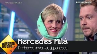 Mercedes Milá descubre el auténtico cinturón de mofletes japonés  El hormiguero 30 [upl. by Calabrese724]