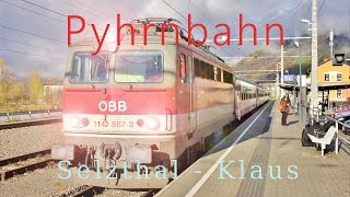 Führerstandsmitfahrt Pyhrnbahn Selzthal  Klaus HD  Cab Ride ÖBB 1142 [upl. by Ettelra17]