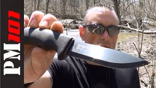 MORA Bushcraft Black Best Budget Bushcraft Blade [upl. by Lubow]