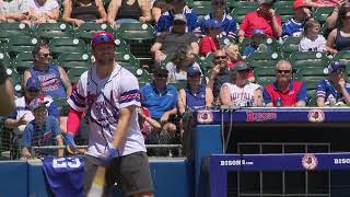 Bills star in Micah Hydes charity softball event [upl. by Xila]