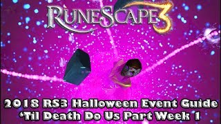 Runescape 3 2018 Halloween Event  Til Death Do Us Part  How to Stabilize the Rift [upl. by Landbert]