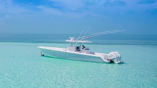 Dream boat build to travel the Bahamas amp Florida Keys  Contender Boats 39ST [upl. by Bryan582]