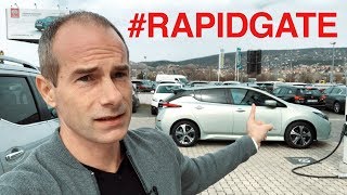 Nissan Leaf RAPIDGATE teszt [upl. by Nolte]