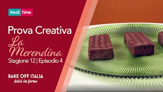 Bake off Italia  La prova creativa del quarto episodio  LA MERENDINA [upl. by Geri491]