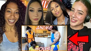 FIRST TIME EVER WATCHING  RDCWORLD1 ANIME HOUSE PT1 [upl. by Nitas]