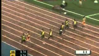 Wallace Spearmon wins 100m Shanghai 2007 [upl. by Alan]