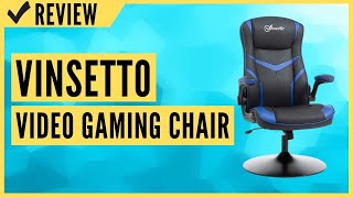 Vinsetto High Back Video Gaming Chair Review [upl. by Maxima672]