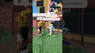 POVu meet a chroma user  w kamyy for being in my vid chromacam mm2 viral roblox [upl. by Nnayllas]