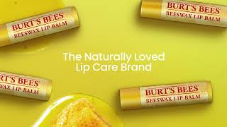 Burt’s Bees Lip Balm – A Difference You Can Feel [upl. by Noyar]