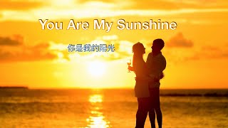 You are my sunshine  lyrics  你是我的陽光  中英字幕   Music travel love [upl. by Gievlos]