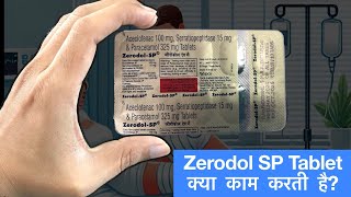 Zerodol SP Tablet  Uses Benefits and Side Effects  How Zerodol SP tablet works [upl. by Nollid]