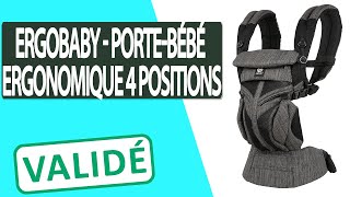 Avis Porte Bébé ergonomique avec 4 positions de portage Ergobaby [upl. by Nosreh]