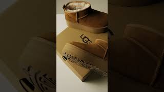 Unboxing Ugg Ultramini Platform Boots fashionstyle [upl. by Ecnarrot]