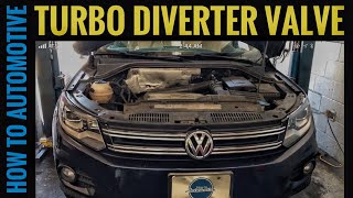 How To Replace Turbo Diverter Valve On A 20072016 Volkswagen Tiguan [upl. by Gusta]