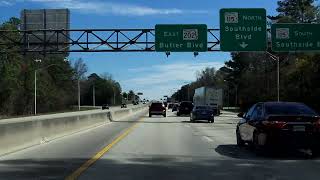 Butler Boulevard FL 202 from Interstate 95 to Interstate 295 eastbound [upl. by Anaerdna]