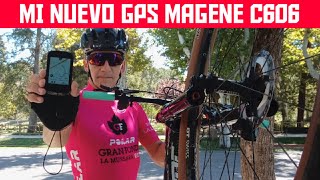 GPS MAGENE C606 REVIEW COMPLETA  UN TOPE DE GAMA magene gps garmin wheeltop [upl. by Prue]