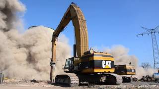 Powerplant demolition in Mol B  De Meuter Afbraakwerken [upl. by Naj334]