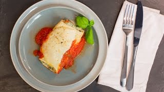 Vegetarische Lasagne mit Spinat REZEPT  Anna Frost kocht [upl. by Ahtilat66]