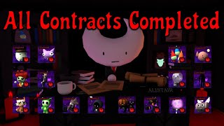 How to Complete ALL CONTRACTS in Roblox Tower Heroes Halloween 2023 Update [upl. by Dnumsed]