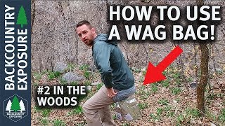 What Is A Wag Bag  How To Poop In The Woods Responsibly [upl. by Hakaber163]