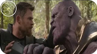 Thanos Consegue Todas As Joias  Thor Vs ThanosDUBLADO HD Vingadores Guerra Infinita [upl. by Huda637]