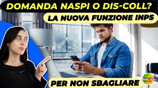 Domanda NASpI o DISCOLL❓ La nuova funzione INPS per non sbagliare [upl. by Nelyag]