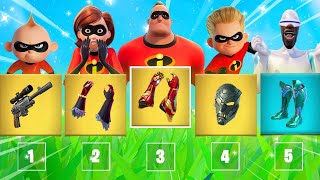 The RANDOM INCREDIBLES Challenge in Fortnite [upl. by Ephram9]