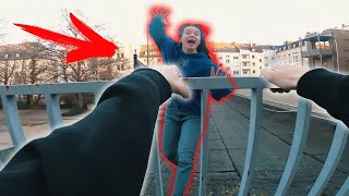 ESCAPING ANGRY GIRLFRIEND Epic Parkour Chase in Germany POV [upl. by Ataeb]