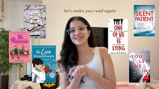 watch this if you want get or get back into reading tips and recommendations [upl. by Gerick]