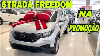 FIAT STRADA FREEDOM COM DESCONTOS ESPECIAIS ATÉ AMANHÃ MÊS DE AGOSTO [upl. by Yedarb885]