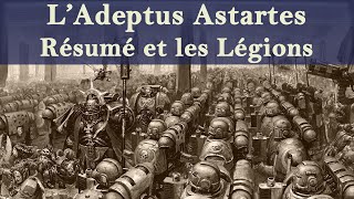 Lore Warhammer 40K  LAdeptus Astartes  Résumé et les Légions [upl. by Ttenaj535]