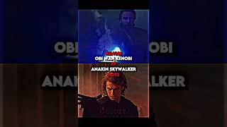 Anakin ROTS vs Obi Wan Kenobi starwars [upl. by Sink]