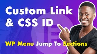 How to Link WordPress Menu Items to Elementor Sections Elementor Menu Anchor [upl. by Blim]