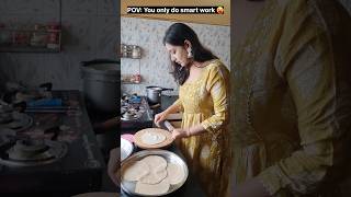 quotWhen rotis can be made like ricequot 😅😂😝 funny relatable comedy shorts [upl. by Anaujal]