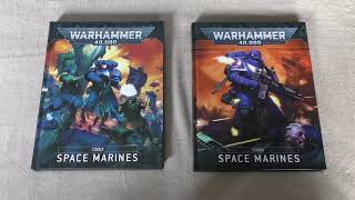 Space Marines Codex  9th vs 10th Edition WH40K [upl. by Eanerb]