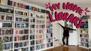 MY BOOKSHELVES detailed bookshelf tour [upl. by Ahsieuqal]