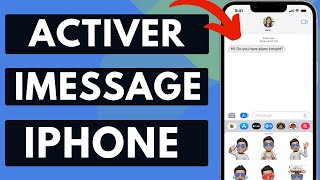 Comment Activer iMessage Sur iPhone Facile [upl. by Eirallam]