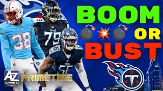 Titans free agents most likely to Boom or Bust in 2024 [upl. by Ettena536]