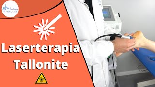 Laserterapia Tallonite  La Luce che ti cura il dolore al piede [upl. by Alolomo]