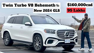 New 2024 Mercedes GLS 580  The King is Back  Hindi Review 🇨🇦 [upl. by Tnecnev744]