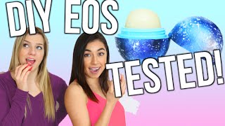 DIY EOS Lip Balms TESTED DIY Deodorant Emoji EOS amp More [upl. by Lacym377]